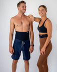 Matt & Jackie wearing the sclpt band size medium